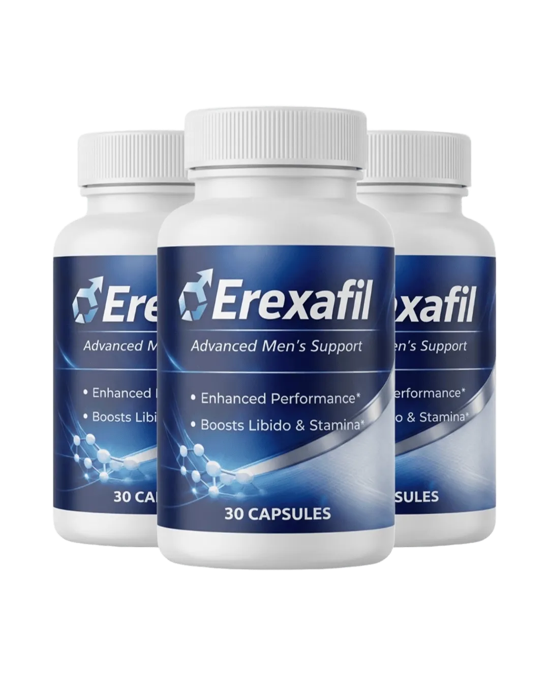 Three bottles of Erexafil